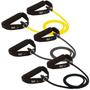 Imagem de Kit 3 Extensor Elástico Médio, Forte E Extra Forte Everlast