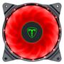 Imagem de Kit 3 Fans Para Gabinete Led Vermelho 120mm 12x12x2,5 Tgf300 - T-dagger