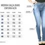 Imagem de Kit 3 Feminina Jeans Calça Levanta Bumbum