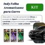 Imagem de kit 3 Folha Cheirinho Aromatizante Para Carro Folha Indy