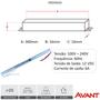 Kit 3 Fonte Driver Slim 12v 72w 6a Fita Led Perfil Led Bivolt - Avant Imagem de Kit 3 Fonte Driver Slim 12v 72w 6a Fita Led Perfil Led Bivolt