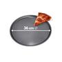 Imagem de Kit 3 Formas Antiaderente Pizza 36cm Teflon Quality House