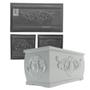 Kit 3 Formas Para Vasos em Gesso Jardinagem - Decorativas Imagem de Kit 3 Formas Para Vasos em Gesso Jardinagem