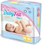 Imagem de Kit 3 Fralda Descartável Baby Felt Noturna Infantil M - 90 Unidades Atacado