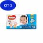 Imagem de Kit 3 Fralda Huggies Turma Da Mônica Tripla Proteção Xg-42