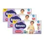 Imagem de Kit 3 Fralda Shortinho Babysec Premium Tamanho M com 30 Fraldas Descartáveis