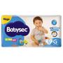 Imagem de Kit 3 Fraldas Babysec Galinha Pintadinha Ultrasec Mega Tamanho G 32 unidades cada