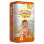 Imagem de Kit 3 Fraldas Natural Baby Premium Mega Pacotão G 38 un.