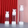 Imagem de Kit 3 Frasco Pump por Pressão em 3 tamanhos para Creme Sérum Produtos Cosméticos
