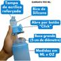Imagem de Kit 3 Garrafa Motivacional 2l Água Academia Escola Com Alça