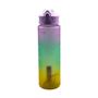 Imagem de Kit 3 Garrafas Motivacionais Tie Dye 300ml+900ml+2L