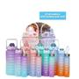 Imagem de Kit 3 Garrafas Squeeze Motivacional - 2L, 900ml, 300ml