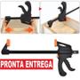 Imagem de Kit 3 Grampo Sargento Aperto Rápido Carpinteiro 200Mm 8 Pol.