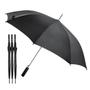 Imagem de Kit 3 Guarda Chuva Portaria Grande Automático Resistente