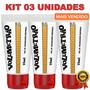 Imagem de Kit 3 Incha Pênis Volumetrão Gel Vasodilatador Sensação de Aumento Peniano Retarda a Ejaculação 15ml