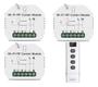 Imagem de Kit 3 Interruptor Cortina Wifi Alexa Google Home + Controle