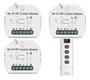 Imagem de Kit 3 Interruptor Cortina Zigbee+rf Alexa Google Ho+controle