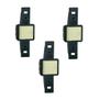 Imagem de Kit 3 Interruptor Duplo Bipolar Simples 10a 250v Pial Embutir