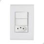 Imagem de Kit 3 Interruptor Duplo + Tomada 20a Embutir Liz Tramontina