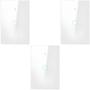 Imagem de Kit 3 Interruptores Inteligentes 1 Botao Neo Wifi Alexa Google Branco Avant