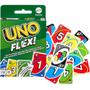 Imagem de Kit 3 Jogos de Cartas Uno Flex Lançamento Mattel Novo Uno