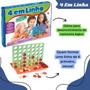 Imagem de Kit 3 Jogos Emboscada + 4 em Linha + Lig Lig Brinquedos Infantil Pedagógicos Didáticos Estimula