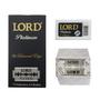 Imagem de Kit 3 Kit 50 Lâminas De Barbear Lord Diamond Edge Original Jc-019