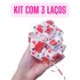 Imagem de Kit 3 Laços Bola Prontos Presente Aniversário Mães Namorados