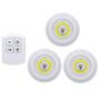 Imagem de Kit 3 Lâmpada Iluminaria Led Com Controle Sem Fio Remoto