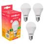 Imagem de Kit 3 Lâmpada Led Bulbo 9w Branco Frio (6500k) - Ourolux