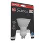 Imagem de Kit 3 Lampada Led Dicroica Mr16 Gu10 4,8w Branco Frio 6500k