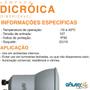 Imagem de Kit 3 Lampada Led Mini Dicroica MR11 4W Gu10 Dimerizavel 3000K 110V