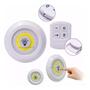 Imagem de Kit 3 Lampada Luminaria Led Controle Sem Fio Spot Remoto 15W