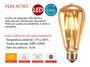 Imagem de Kit 3 Lampada Retro St64 Filamento Led 4w Ambar 2200k Avant