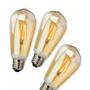 Imagem de Kit 3 Lampada St64 de Led Retro Vintage E27 2300k Bivolt