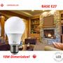 Imagem de Kit 3 Lampadas Led 10W Dimerizavel Branca Morna 2500k 127V/220V