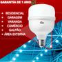 Imagem de Kit 3 Lâmpadas Led 50w Bulbo Forte Iluminação 6500k E27 Branco Frio Bivolt