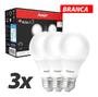 Imagem de Kit 3 Lâmpadas Led Pera E27 15W 6500K Avant Bivolt - Branca