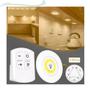 Imagem de Kit 3 Lampadas Luminaria Led Sem Fio Spot Remoto 15W