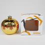 Imagem de Kit 3 Lamparina Decorativa Natal Dourada Para Fluido Velas