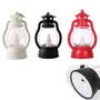 Imagem de Kit 3 Lampião Vela Decorativa Lâmpada Luz LED Luminária Mini