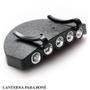 Imagem de Kit 3 lanterna de bone led farol de cabeca iluminacao trilha pesca clip on