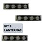 Imagem de Kit 3 Lanternas Tapa Sol Scania Serie 5 S5