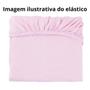 Imagem de Kit 3 lençol berço bebê americano 100% algodão com elástico 66.02.0001 sul brasil