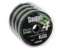 Imagem de Kit 3 Linhas Saigon Multifilamento x4 Verde 0,24mm 30Lbs/13kg - 300 Metros