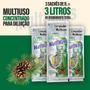 Imagem de Kit 3 Litros 3 unidades Sachet 35ML Limpador Multiuso Concentrado p/ Diluir MultiMais - Pinho