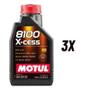 Imagem de Kit 3 Litros Motul 8100 X-cess 5w30 Alta Proteção