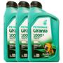 Imagem de Kit 3 Litros Urania 1000 E 15w40 Petronas Mineral Diesel
