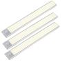 Imagem de Kit 3 Luminária Led Sensor Presença Mesa Abajur Spot Quarto Recarregavél Mesa Abajur Spot Quarto Retangular Armário