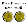 Imagem de Kit 3 Luminária Pendente Retro 40cm Interior Amarelo Com Fiação 110/220v